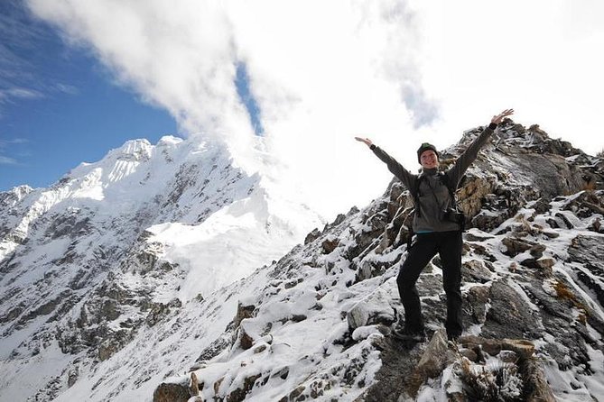 5 Day - Salkantay trek to Machu Picchu - Group Service - Day 2: Huayracpunco pass at 15,200 ft (and possible snow)