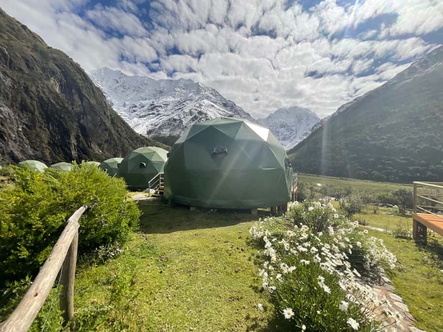 5-Day Salkantay Trek to Machupicchu Sky Lodge Dome - Your Dome Basecamp: Hot Showers, Private Toilets, and One Cold Night
