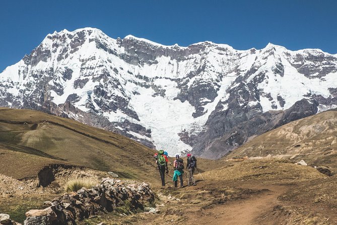 6 day Rainbow Mountain x Ausangate Trek - FlashpackerConnect - Day 4: Palomani pass at 5,130m, plus Puca Cocha’s altitude camp feel