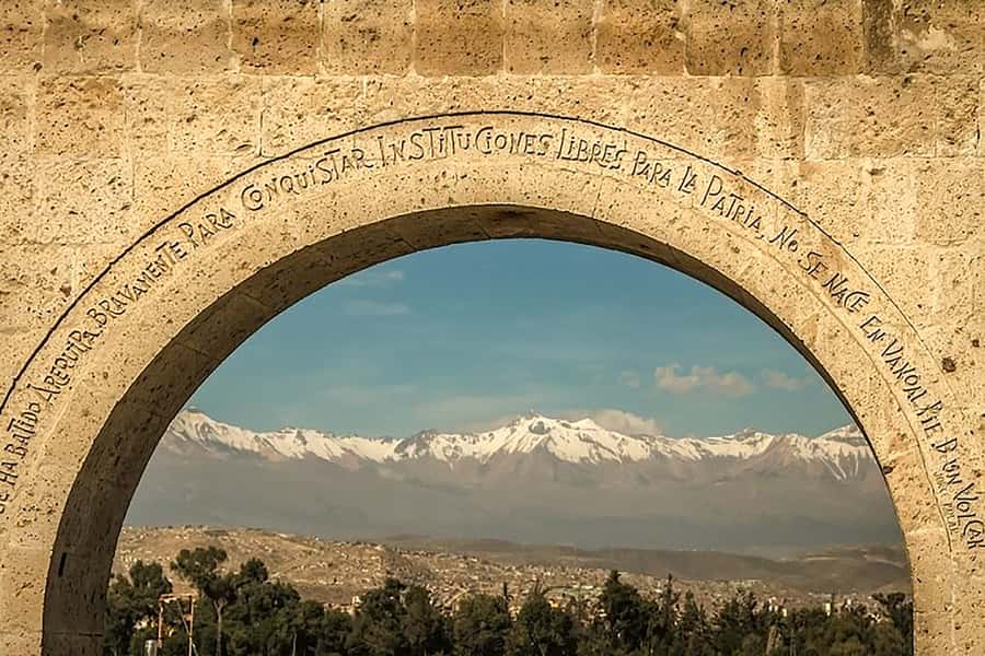 Arequipa: City Tour and Santa Catalina Monastery - Basilica of the Company of Jesus: white ashlar and neo-Renaissance details