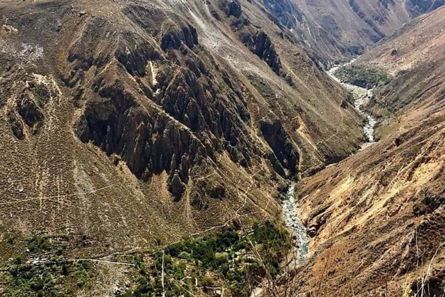 Arequipa: Colca Canyon Trekking 2 days and 1 night + food - Thermal baths and the timeline back to Arequipa