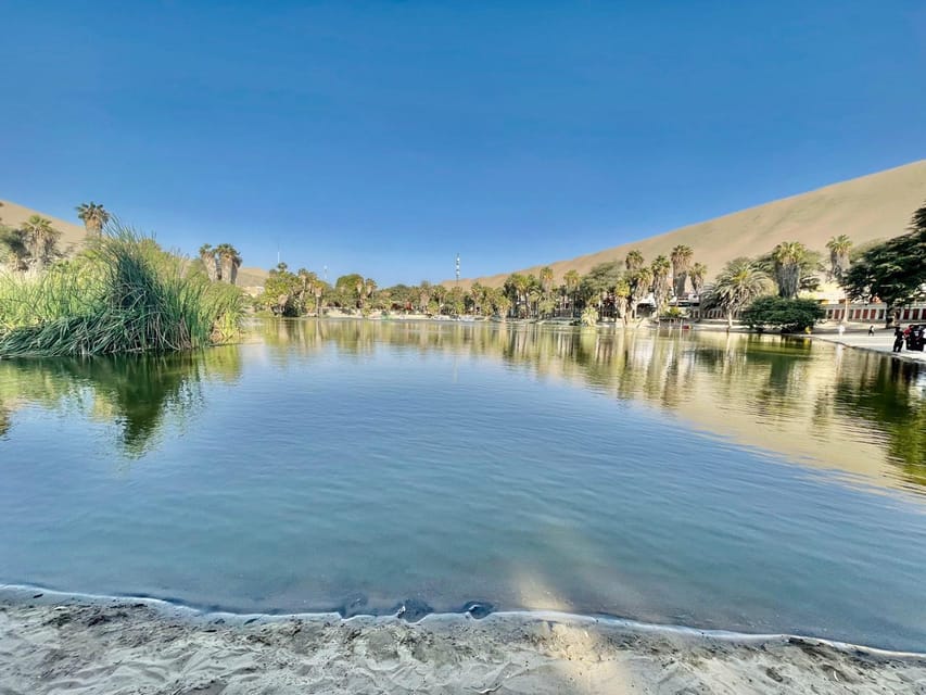CITY TOUR ICA-HUACACHINA+BUGGIES IN PRIVATE CAR FROM PARACAS - Huacachina lagoon and dunes: the adrenaline part of the trip
