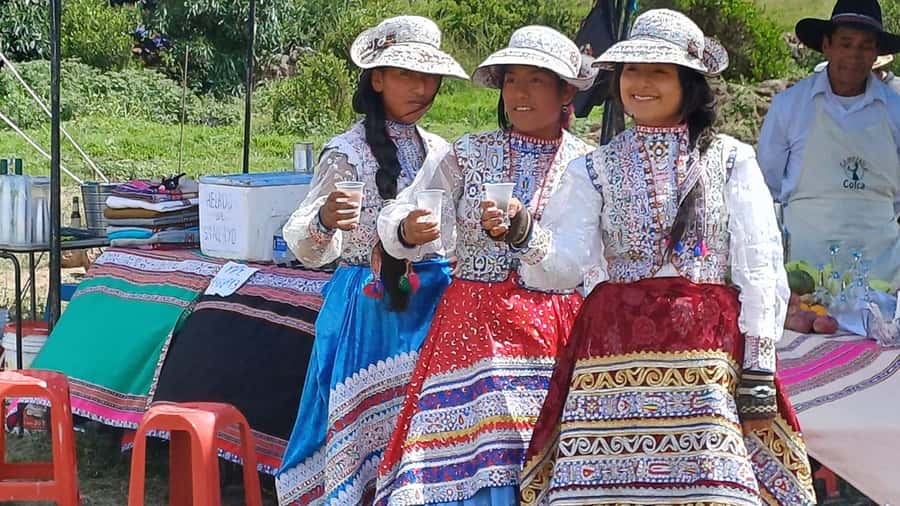 COLCA CANYON FULL DAY TOURS - Cultural stop in Maca: terraces, church vibes, and optional Colca Sour