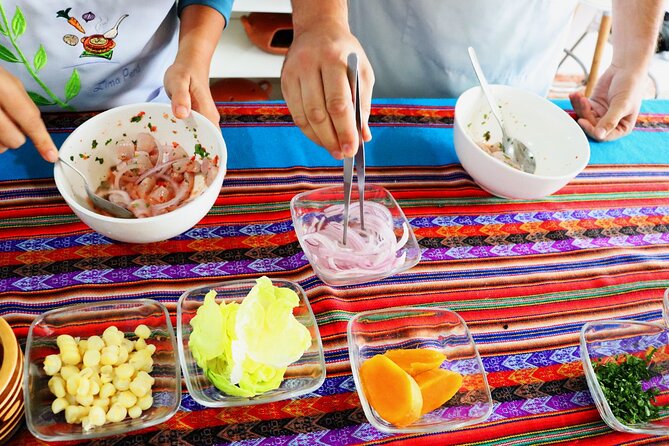 Cook an Authentic Ceviche And Peruvian Pisco Sour! - Vegetarian option: what to do if you’re plant-based or vegetarian