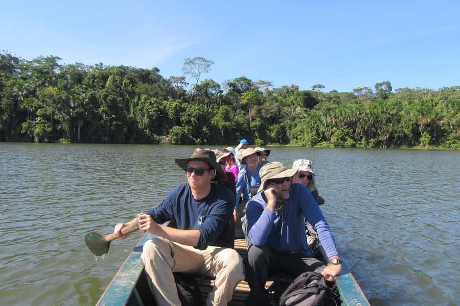 Cusco: 3-Day Tambopata Peruvian Amazon Jungle Tour - Day 1: Puerto Maldonado to the lodge, then Monkey Island and night spotting