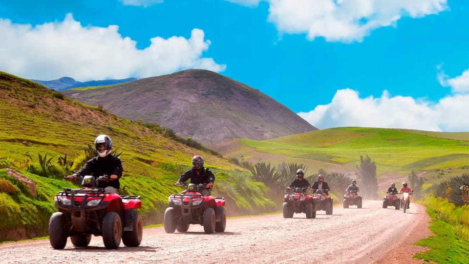 Cusco: Aventura Cuatrimoto en Moray y Salineras medio dia - The Maras Riding Segments: How to Enjoy Long Time on the Bike