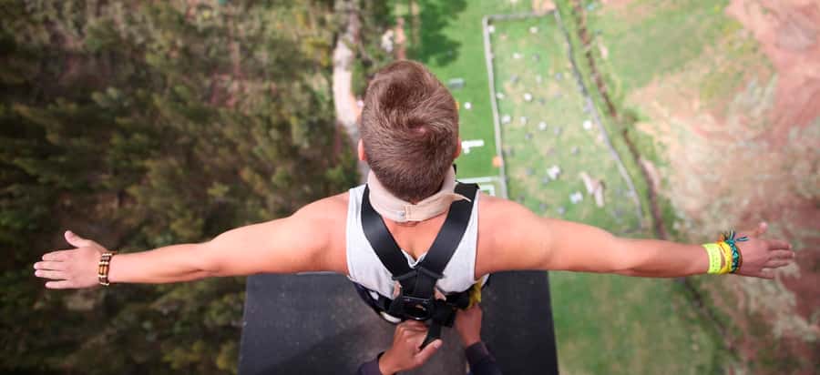 Cusco: Bungee Jump and Slingshot Combo Adventure - The 125-meter bungee jump: views first, then the wind