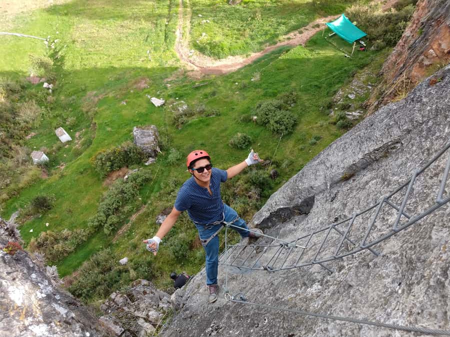 Cusco: Extreme Sky Bike and Rappelling Adventure - Rappelling 30 Meters and the 15-Meter Strength Climb