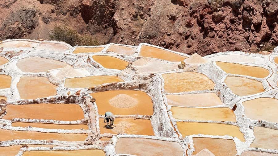 Cusco: Moray, Maras Salt Mines, and Chinchero Weavers Tour - Moray Inca terraces and irrigation at 11,318 feet