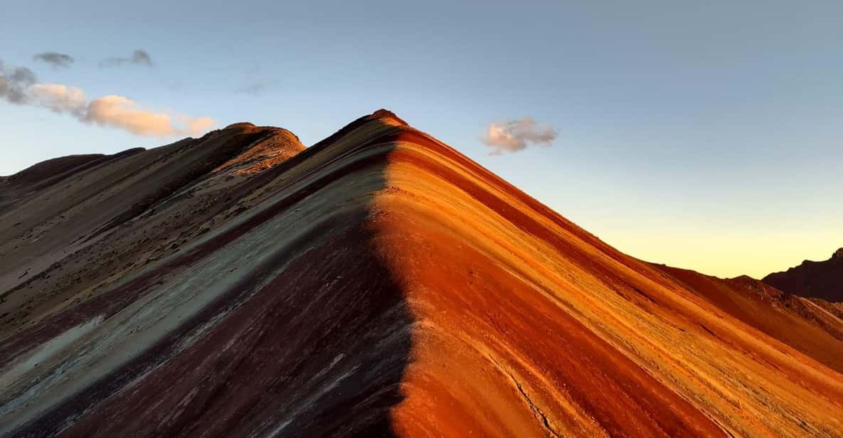 Cusco: Rainbow Mountain Tour at Sunset Without the Crowds - Rainbow Mountain at Sunset: Photos, Golden Light, and Real-Time Breathing Space