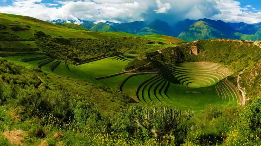 Cusco: Sacred Valley + Maras and Moray - Moray terraces: why circular farming still feels smart