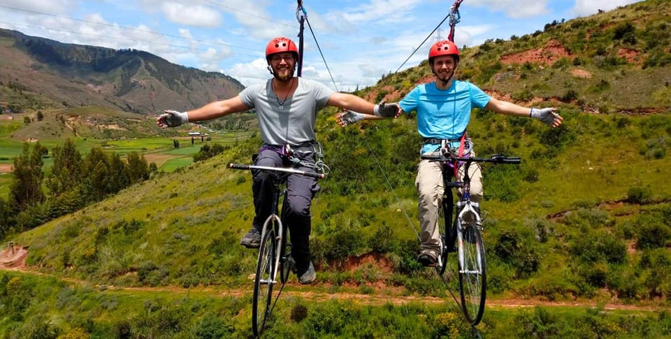 Cusco: Via Ferrata, Skybike, and Rappel Adventure - Rappelling Down with an Instructor: Controlled Descent, Real Relief