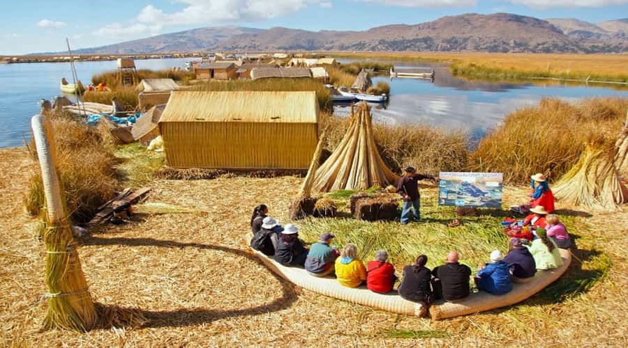 Floating Islands of the Uros - Your guide makes or breaks it: Roly, Freddy, and Aymara language moments