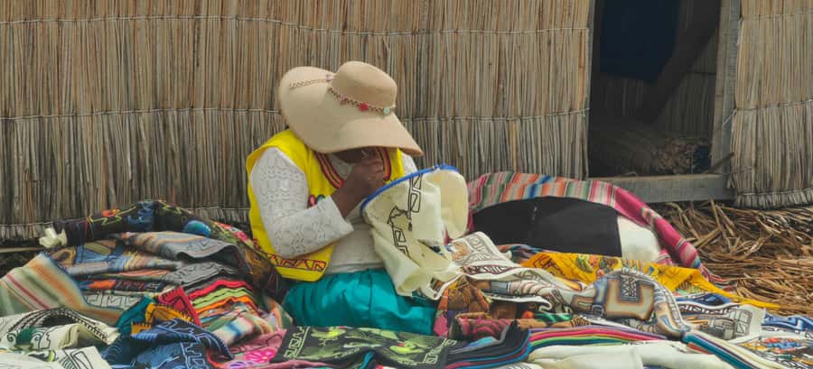 Floating Islands of the Uros - Life on totora: what you’re seeing when the reeds are the home