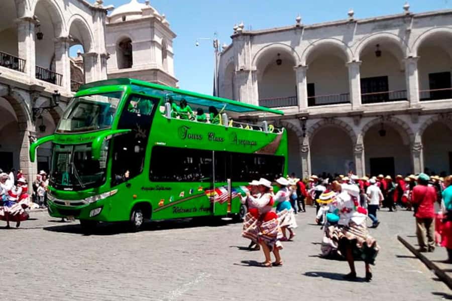 From Arequipa: Mirabus City Tour | Yanahuara Viewpoint | - Mirador hopping: why Yanahuara works as a second viewpoint