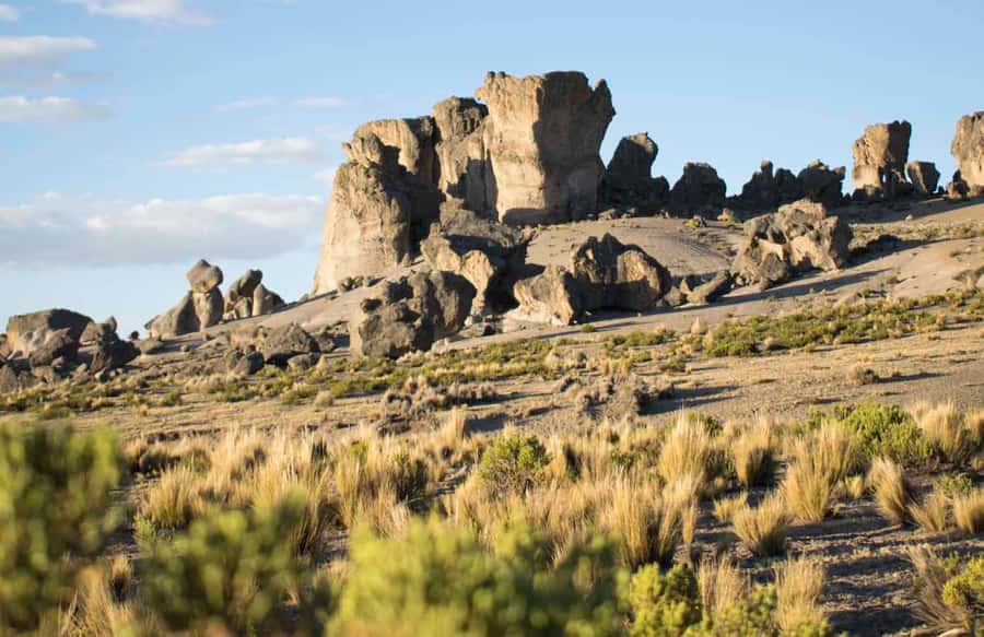 From Arequipa: Pillones Waterfall and Stone Forest Day Trip - Pampa de Arrieros: old train station and a quick sense of place