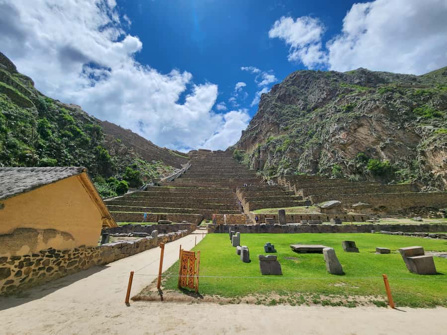 From Cusco: Chinchero, Moray, Maras, Ollantaytambo and Pisaq - Chinchero: Weaving Traditions and the Inca-Plus-Colonial Story