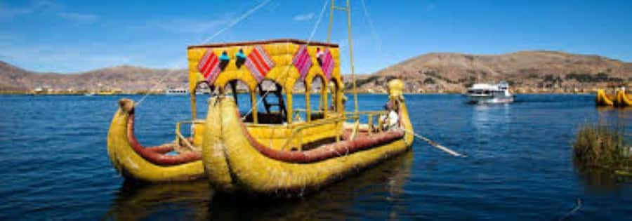 From Cusco: Lake Titicaca - Full-Day Tour - First big moment: the speedboat crossing to Uros totora islands