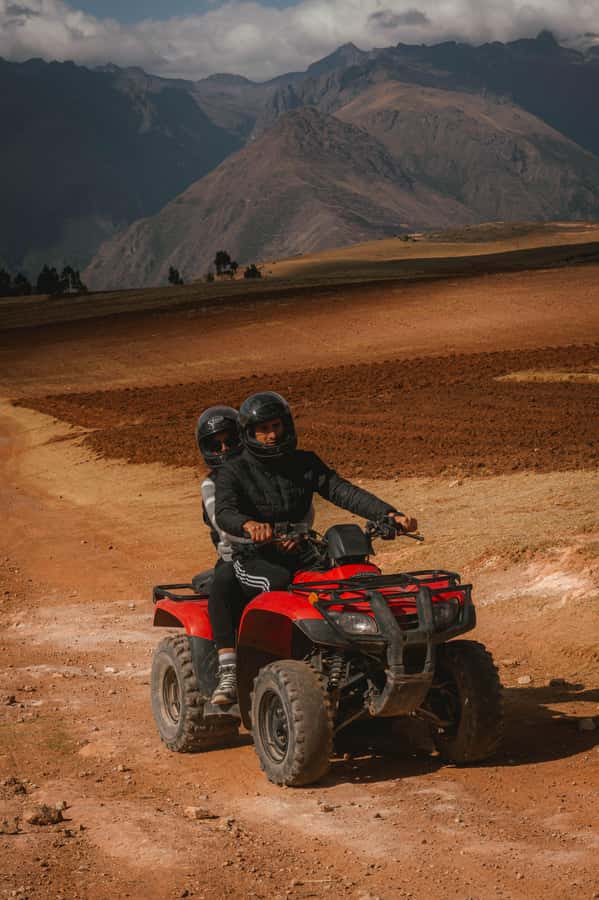 From Cusco: Quad bike tour Moray and Salt Mines - Moray: the Inca agricultural laboratory you can picture from the terraces