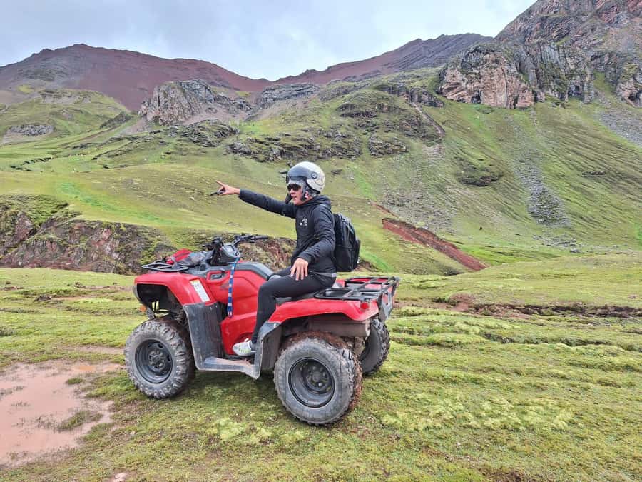 From cusco: Rainbow Mountain ATV Tour with meals - The ATV Ride Back and the Cusipata Lunch You’ll Actually Look Forward To