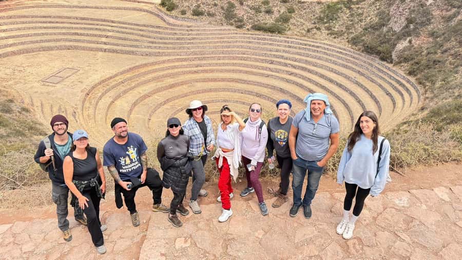 From Cusco: Sacred Valley & Maras Salt Mines with Lunch - Chinchero: weavers, a textile center, and a cultural setup