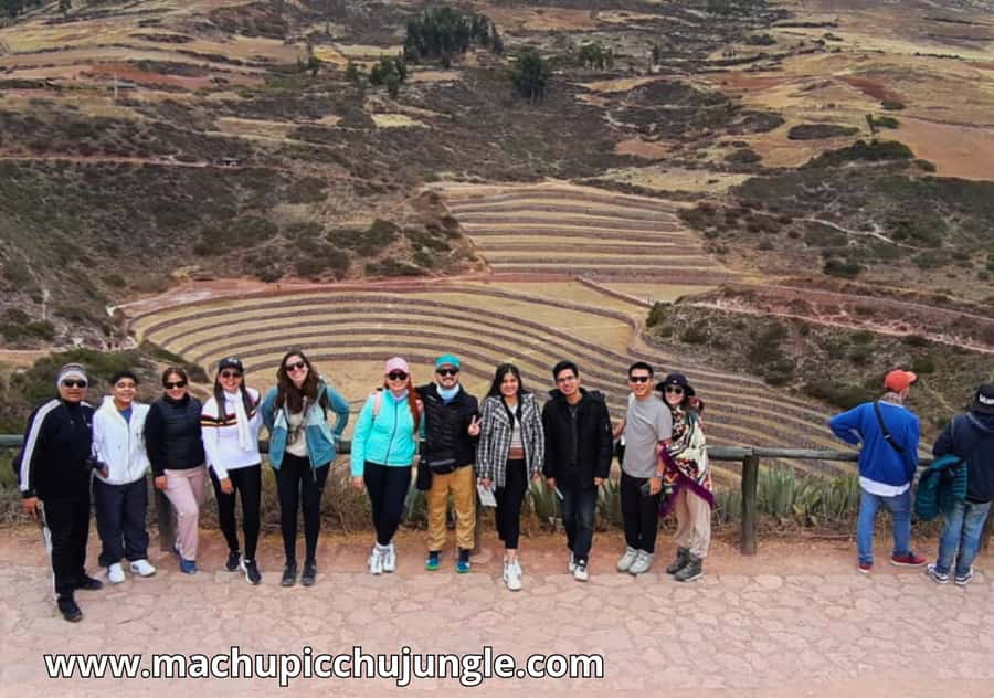 From Cusco:Chinchero, Moray, Maras, Ollantaytambo with lunch - Ollantaytambo: climb the Inca steps to the Temple of the Sun