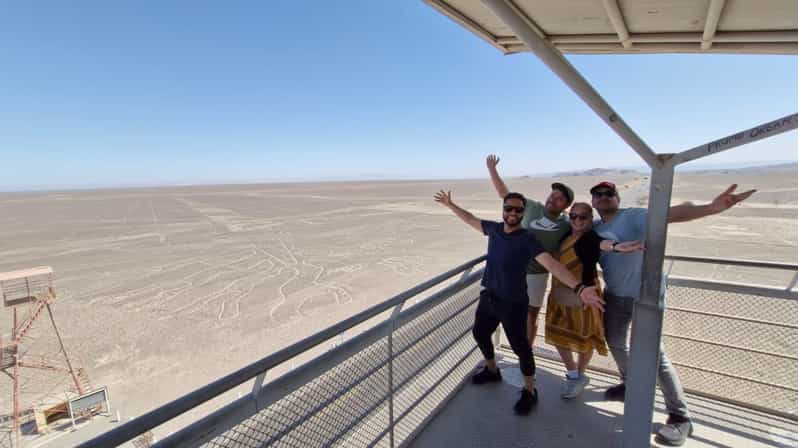 From Ica or Huacachina: Day Trip to Nazca - From Huacachina or Ica: The morning pickup and van rhythm