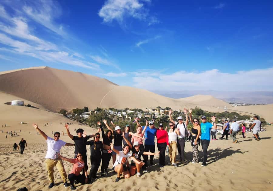 From Lima: Ballestas Islands, Huacachina with buggy Economic - The long day rhythm: Lima meet-up to Huacachina by late day