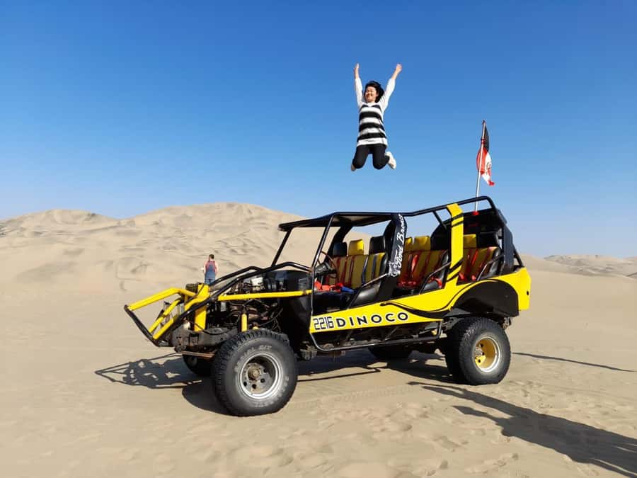From Lima: Ballestas Islands, Huacachina with buggy Economic - Ica pisco and wine tasting: where lunch and learning meet