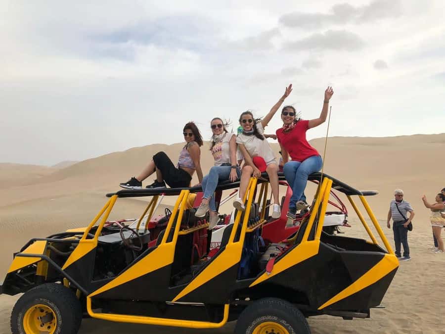 From Lima: Ballestas Islands, Huacachina with buggy Economic - Huacachina oasis by tubulars and sandboards