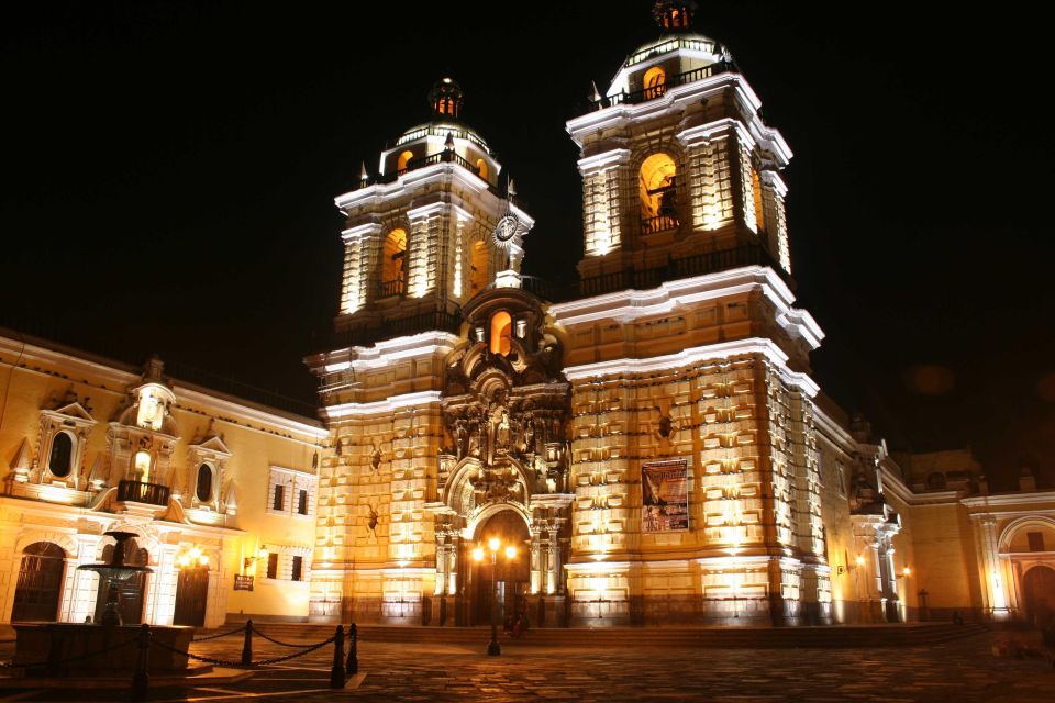 From Lima: City tour Prehispanic + Colonial & Modern Lima - Ending back in Miraflores: Love Park and Larcomar