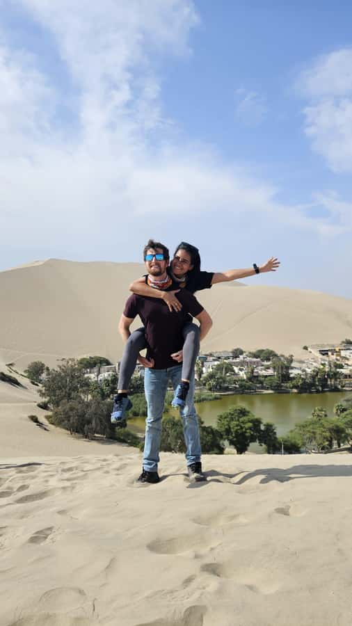From Lima: Day Trip to Paracas, Ica & Oasis Huacachina - Ballestas Islands boat time: wildlife, El Candelabro, and camera chances