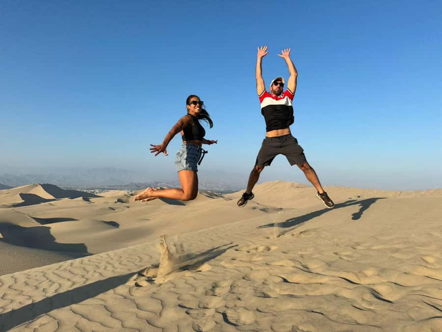 From Lima: Full Day Private All Inclusive Paracas, Ica. - Huacachina oasis by buggy: sandboarding, dunes, and sunset timing