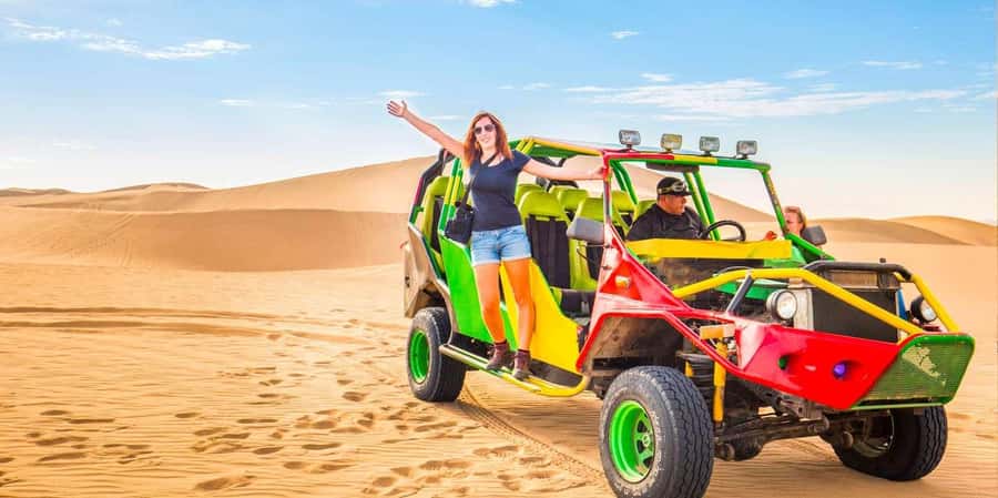 From Lima: Paracas and Huacachina Guided Desert Oasis Trip - Dune buggy and sandboarding: the part you’ll remember