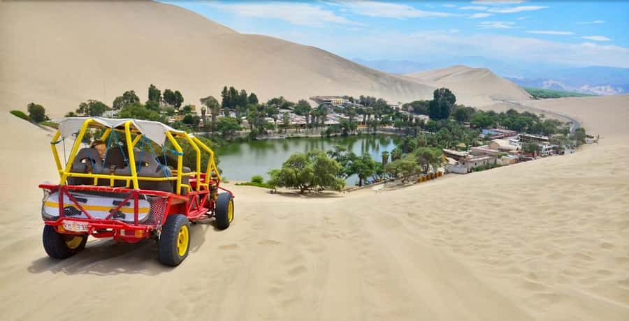 From Lima:Paracas Ballestas Islands and Ica Oasis 1 day Tour - Paracas photo stop + quick shopping: short, so choose your priorities