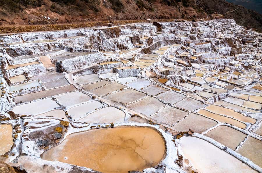 From Ollantaytambo:Private tour to Maras and Moray half day - Salineras de Maras salt mines: the hillside you can’t stop photographing