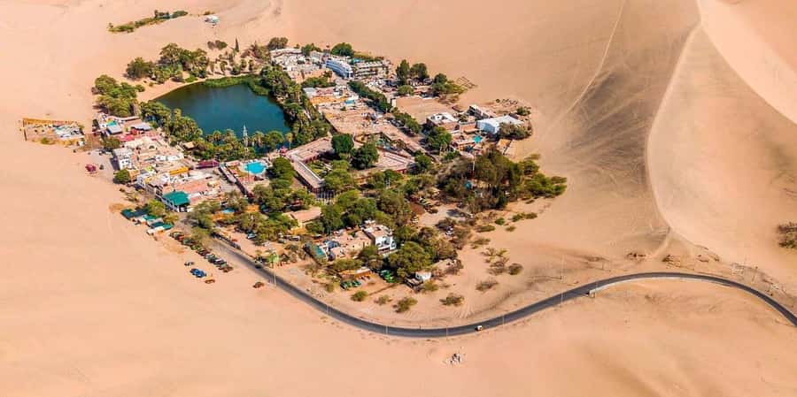 From Paracas | Excursion to Ica and Huacachina - Paracas pickup at 11:30 and the Ica day plan