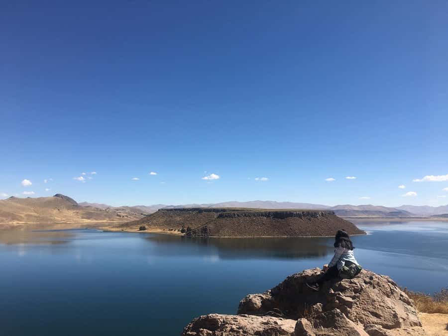 From Puno: 4h tour to Sillustani - The altiplano drive north: grasslands, llamas, and slow altitude changes