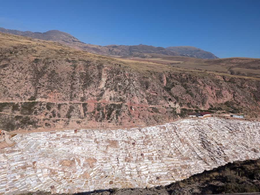 from Urubamba & Ollantaytambo:Sacred Valley Full-Day Private - Maras salt pools: lunch in the salt country, then a long walk