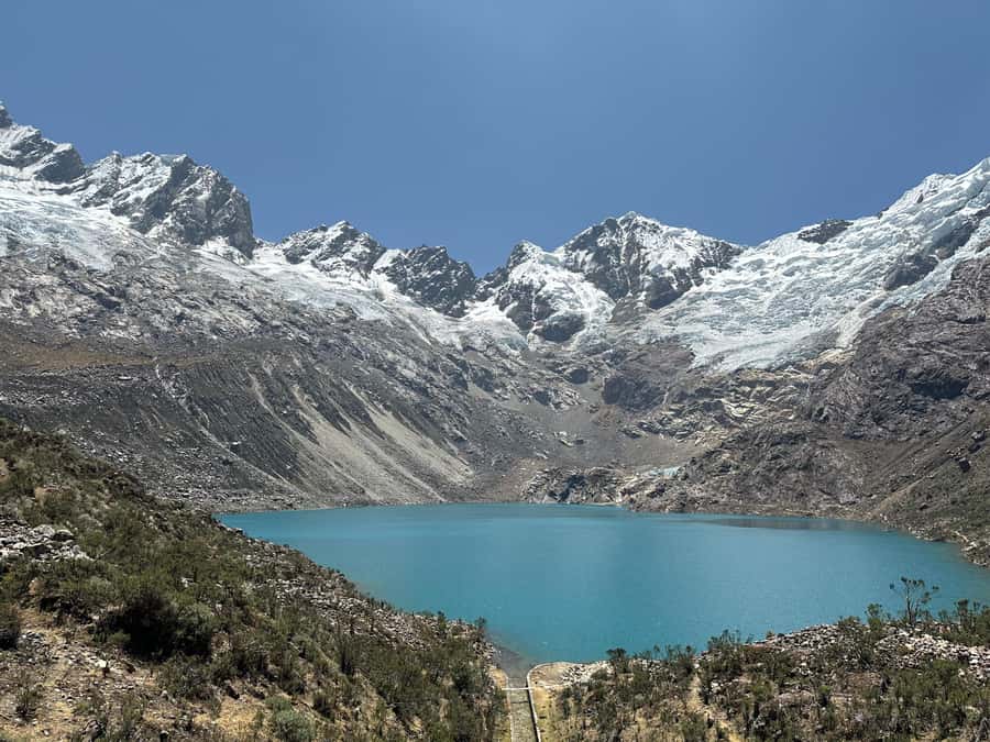 Full Day to Rocotuyoc and Congelada Lagoons - The frozen lagoon moment: Congelada’s ice formations and the peaks lining up