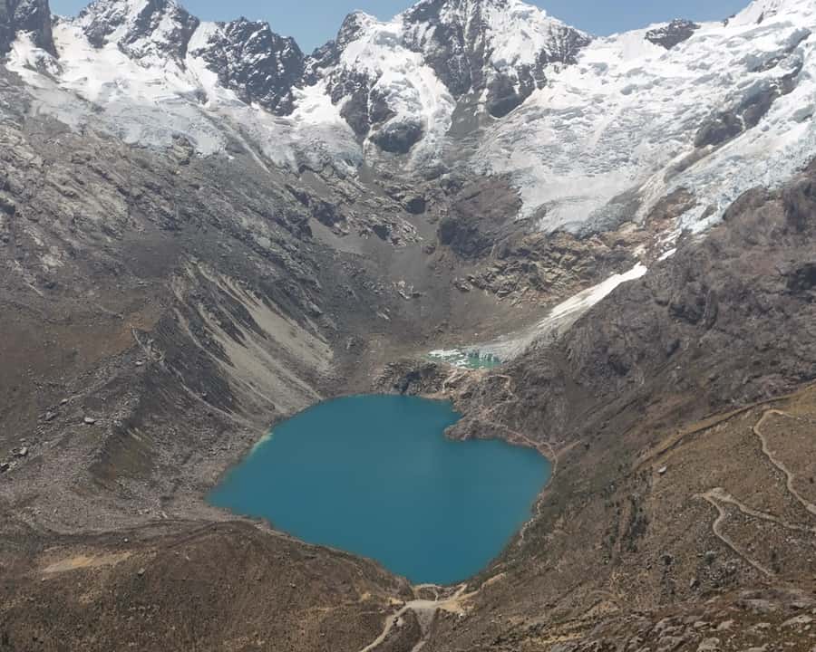 Full Day to Rocotuyoc and Congelada Lagoons - Paqcharuri waterfall: a welcome break before the return to Huaraz