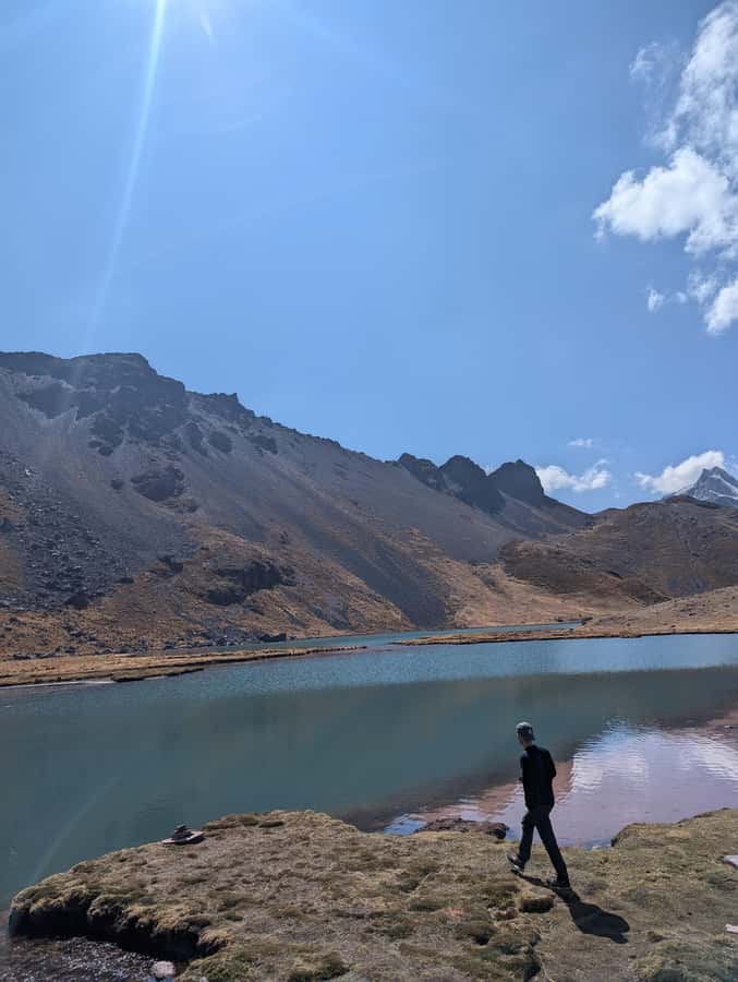 Horseback Riding at 7 lakes Ausangate Private |Optional Hike - The Main Lagoon Stretches: Around 10 km of Big Color and Andean Life