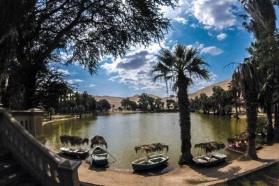 Huacachina Sandboard - Entering the International SandSnow School in Oasis Huacachina