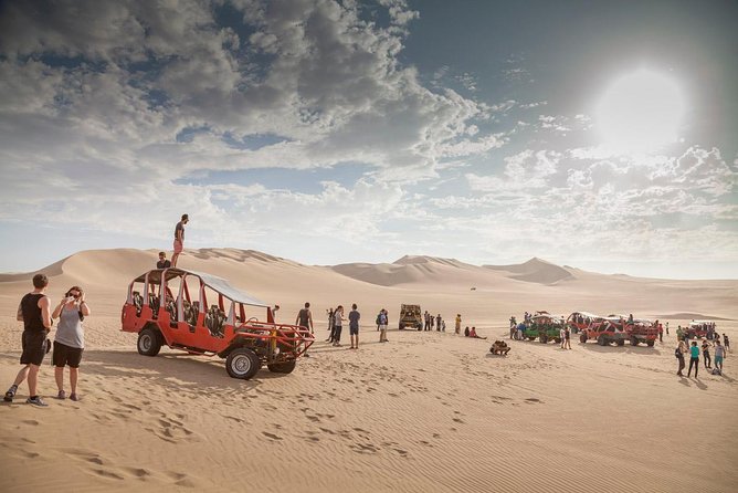 ICA! City Tours + Huacachina + Buggy + Sandboarding + Wine Cellar. - Huacachina at Sunset: Tubular Cars and Sandboarding