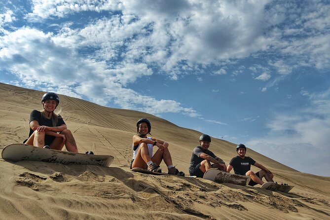 In Lima: Sandboarding Off Road Half Day!! - Learning Your First Slides: Starting on Small Dunes