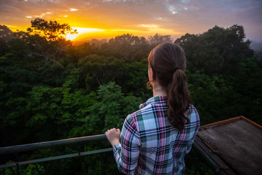 Iquitos: Full Day Tour in the Jungle | Amazon Safari - Riding Out of Iquitos on a Traditional Amazon Boat