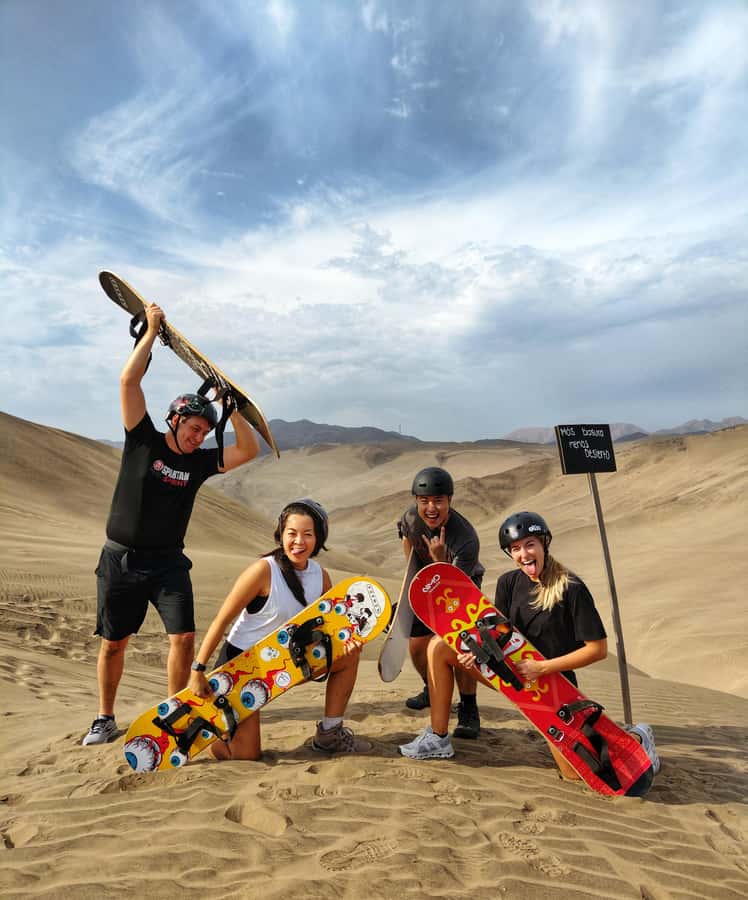 LIMA: HALF-DAY SANDBOARDING TOUR - How the Lima half-day sandboarding day runs (6 hours total)