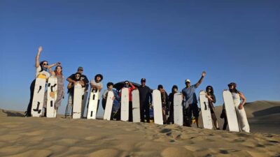 Lima: Paracas & Huacachina Oasis Day Trip with Wine & Dunes - Paracas and Ballestas Islands by speedboat: penguins, sea lions, and Chandelier Lines