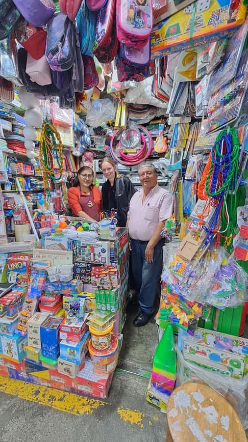 Lima: Shanty Town Exploration - The Market Stop: Where Conversations Actually Happen