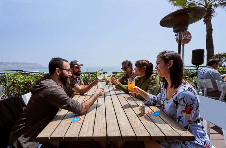 Lunch Menu at Mangos Larcomar restaurant - The Terrace Experience: Sea Sounds and Sunset That Actually Matters